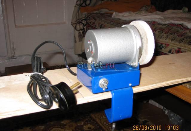 Электроточило на струбцине Москва