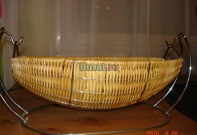Плетеная корзина для фруктов Москва