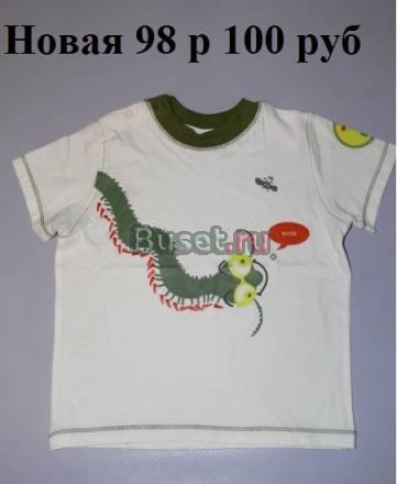 Новые футболки д/м 98 и 104 размер по 100 руб Москва