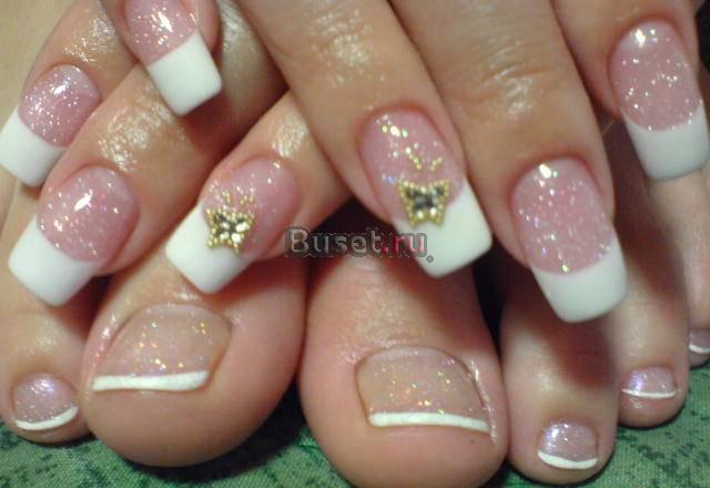 Наращивание ногтей (гель) в салоне Москва