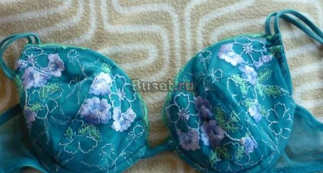 Бюстгальтер "Дикая Орхидея" Бирюзовый Naori 70 В-С Москва