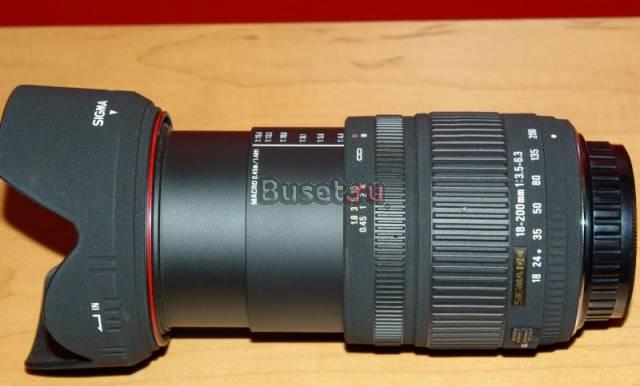 Sigma AF 18-200 mm f/3.5-6.3 ASP IF DC для Pentax Москва