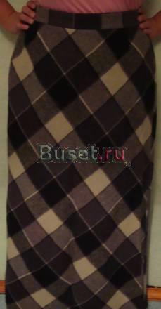 Теплая длинная юбка Москва