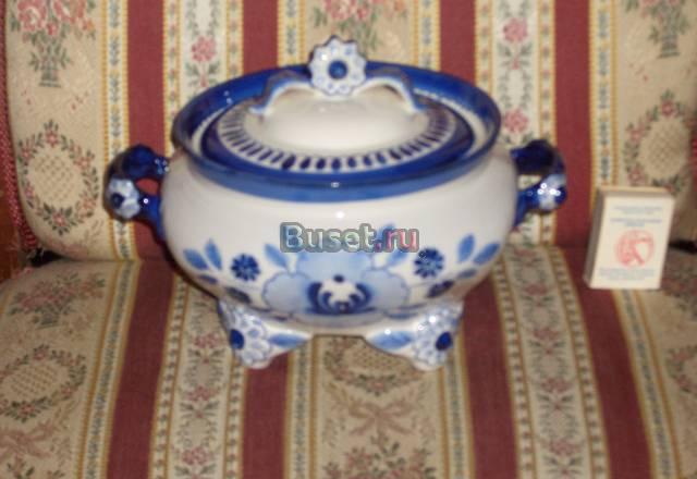 Гжель сахарница красивая! Москва