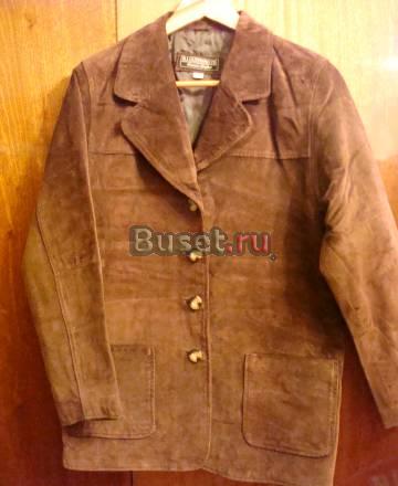 Куртка-пиджак замшевая женская Москва