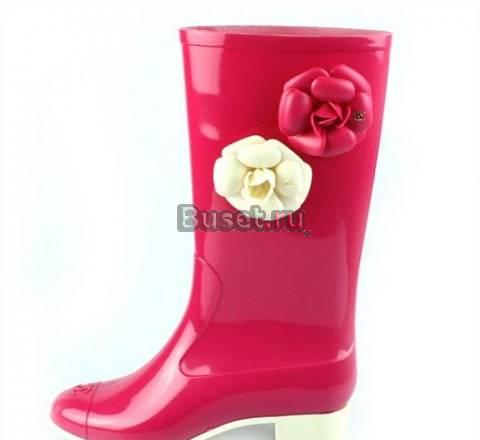 Сапоги резиновые chanel Москва