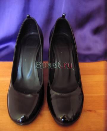 Туфли женские чёрные лакированные Санкт-Петербург