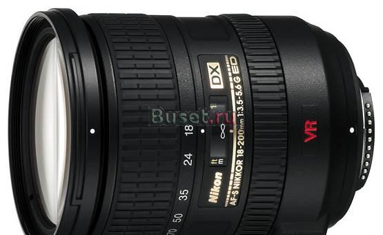 Объектив Nikon 18-200mm f/3.5-5.6G IF-ED VR Москва