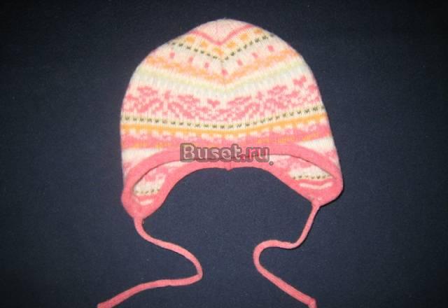 Шапочка для девочки осень зима Москва