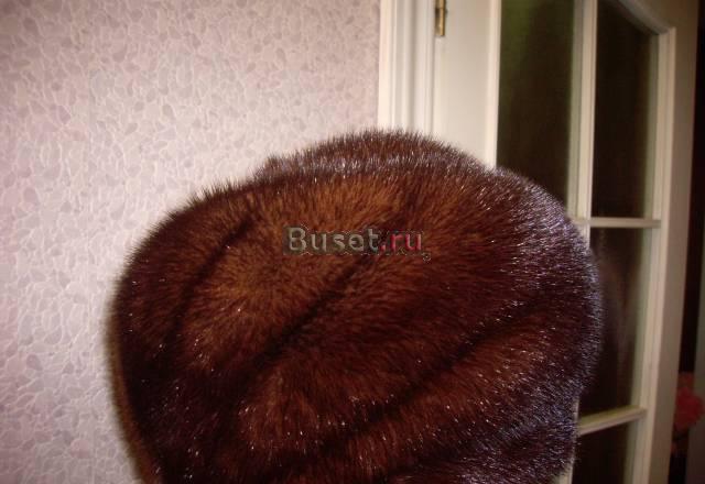 Норковая шапка для стильной дамы Москва
