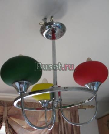 Люстра на 3 лампы-1 штука Москва