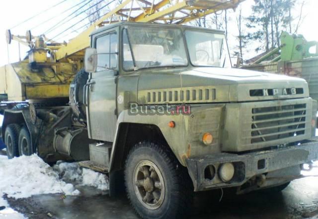 Автокран КС-4561АМ на базе краз 250 6х4.2 Москва