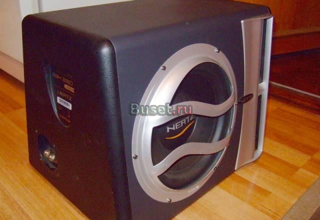 Сабвуфер hertz EBX 250R Москва