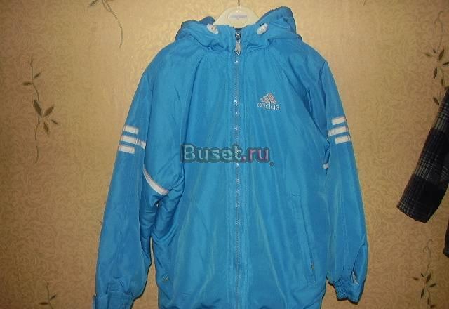 Adidas ветровка куртка  и сапоги голубые Москва