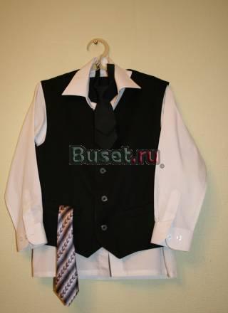 Д/м,р.122-128.Брюки+жилетка+рубашка Москва