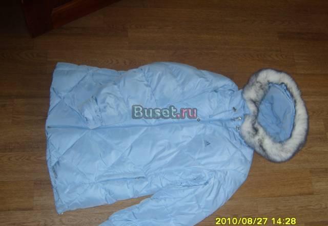 Пуховик Adidas+ шапка к нему Adidas за 2000 Рязань