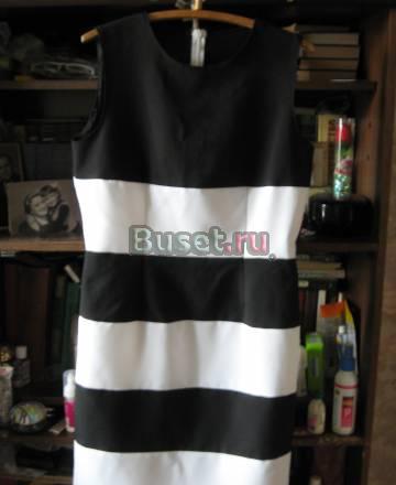 Черно-белое платьице Москва