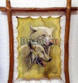 Картины на коже Москва