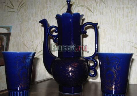 Подарочный кувшин с двумя бокалами Санкт-Петербург