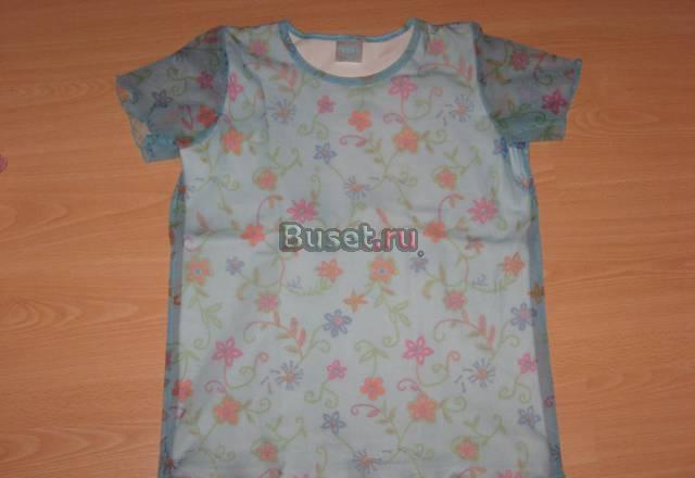 Футболка с сеточкой Москва