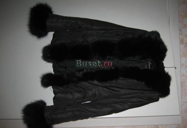 Куртка черная, 100 гусиный пух, новая Москва
