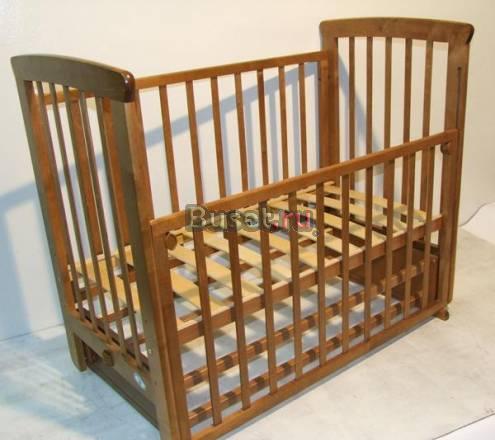 Кроватка маятник Можга +кокосовый матрас Москва