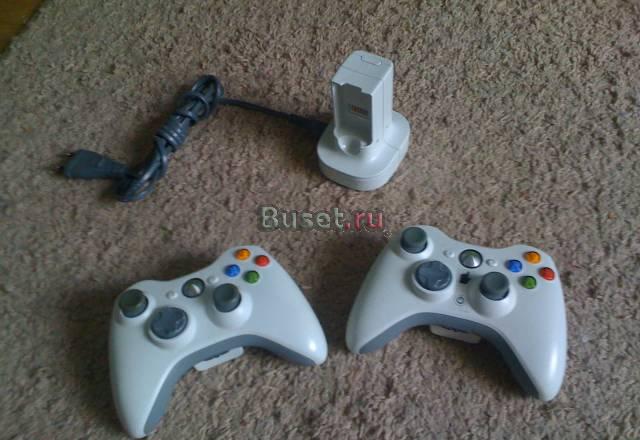 Продам два джоя и quick charge kit для xbox 360 Санкт-Петербург