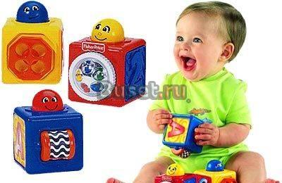 Кубики с сюрпризами Fisher Price Москва