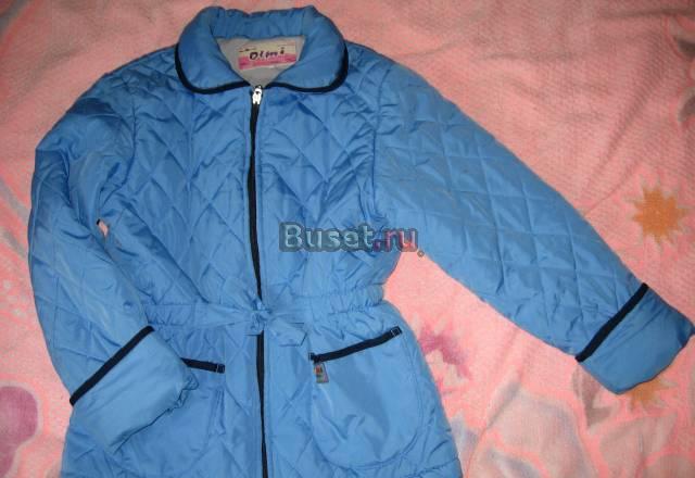 Утепленная демисезонная куртка дд 6-8 лет Москва