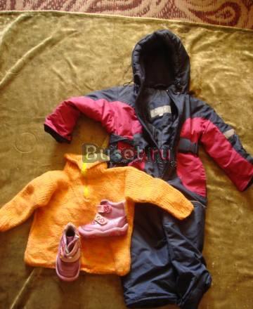 Осенняя одежда для девочки 7-18 мес Москва