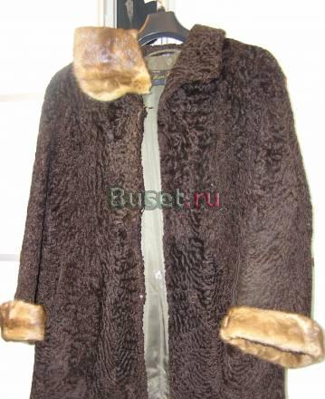 Каракулевая шубка с норковым приложением Москва