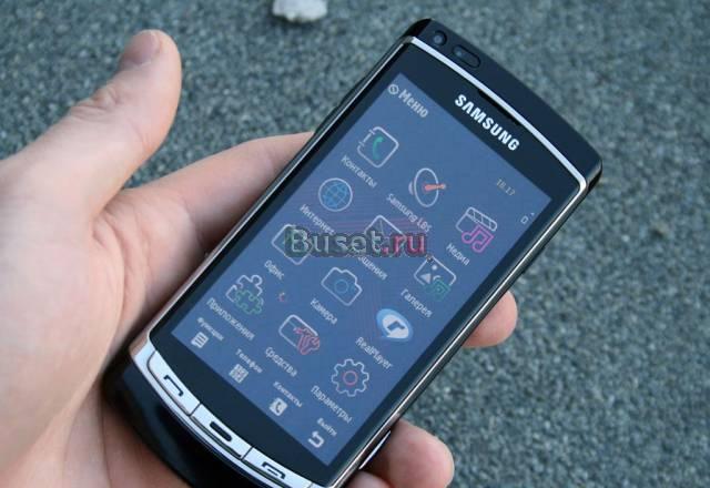 Cмартфон Samsung I 8910 HD в идеальном состоянии Москва
