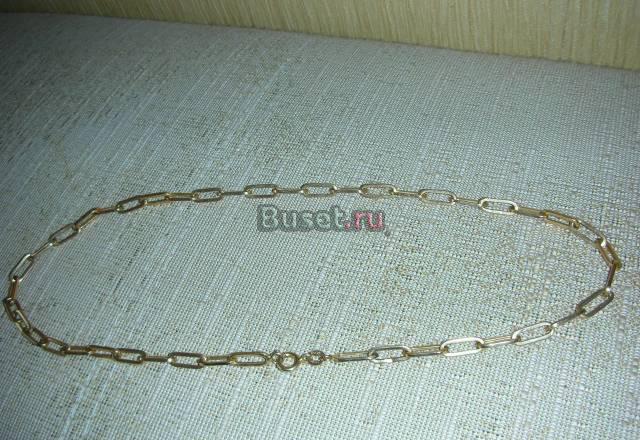 Цепочка позолота 14K Италия Санкт-Петербург