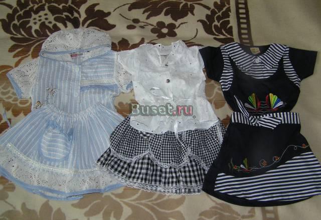 Костюмчики для девочки рост 86-92 Москва