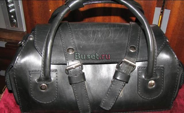 Саквояж ручной работы кожа Москва