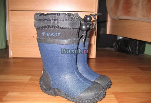 Резиновые сапоги Vincent 14см Москва