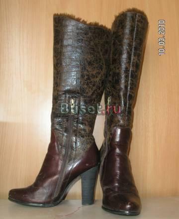 Сапоги зима нат.кожа/мех (р.36-37) Ростов-на-Дону
