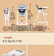 PEG perego prima pappa diner стульчик и подарки Москва