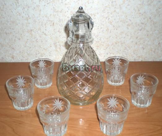 Хрустальный набор СССР Москва