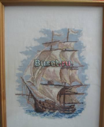 Картина, вышитая крестиком Санкт-Петербург