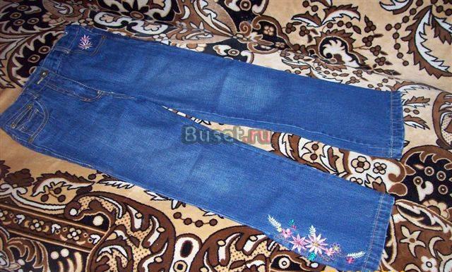 Джинсы для девочки 6-7 лет Москва