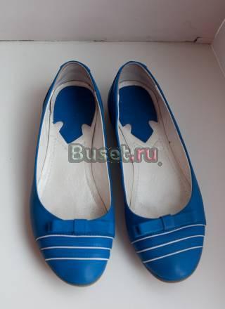 Балетки, синие Санкт-Петербург