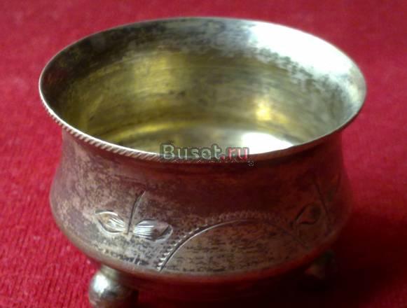 Cолонка . серебро 84пр XIXвек Москва