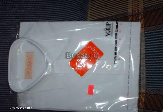 Летняя белая рубашка с кор. рук . на 6-7 лет Уфа