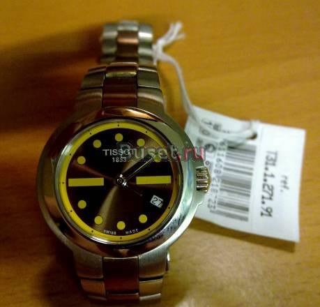 Часы кварц "tissot" swiss 100 Москва