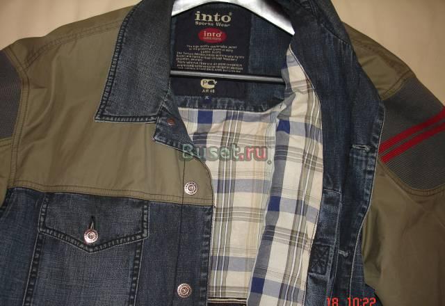 Джинсовка into sportswear комбинированная Москва