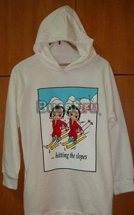 Худи (толстовка) - парочка на лыжах (Love is) Санкт-Петербург