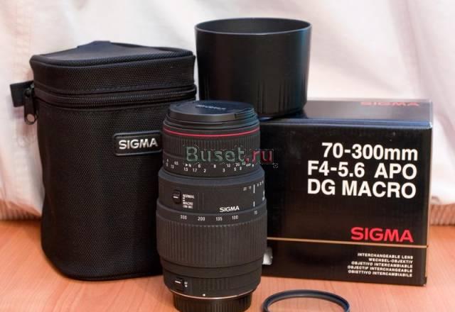 Sigma 70-300 DG APO Macro Москва