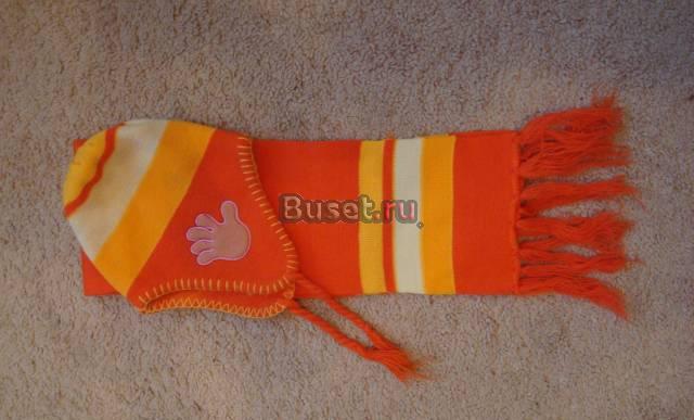 Комплект шапка+шарф Москва