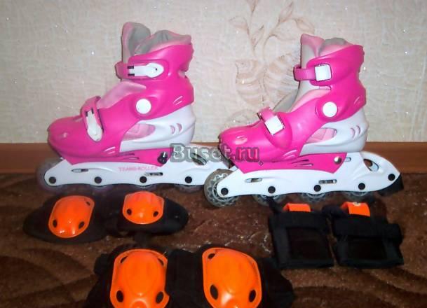 Роликовые коньки раздвижные trans-roller Москва